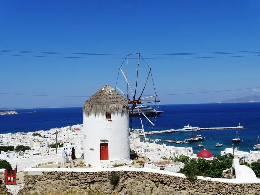 Les moulins de Mykonos