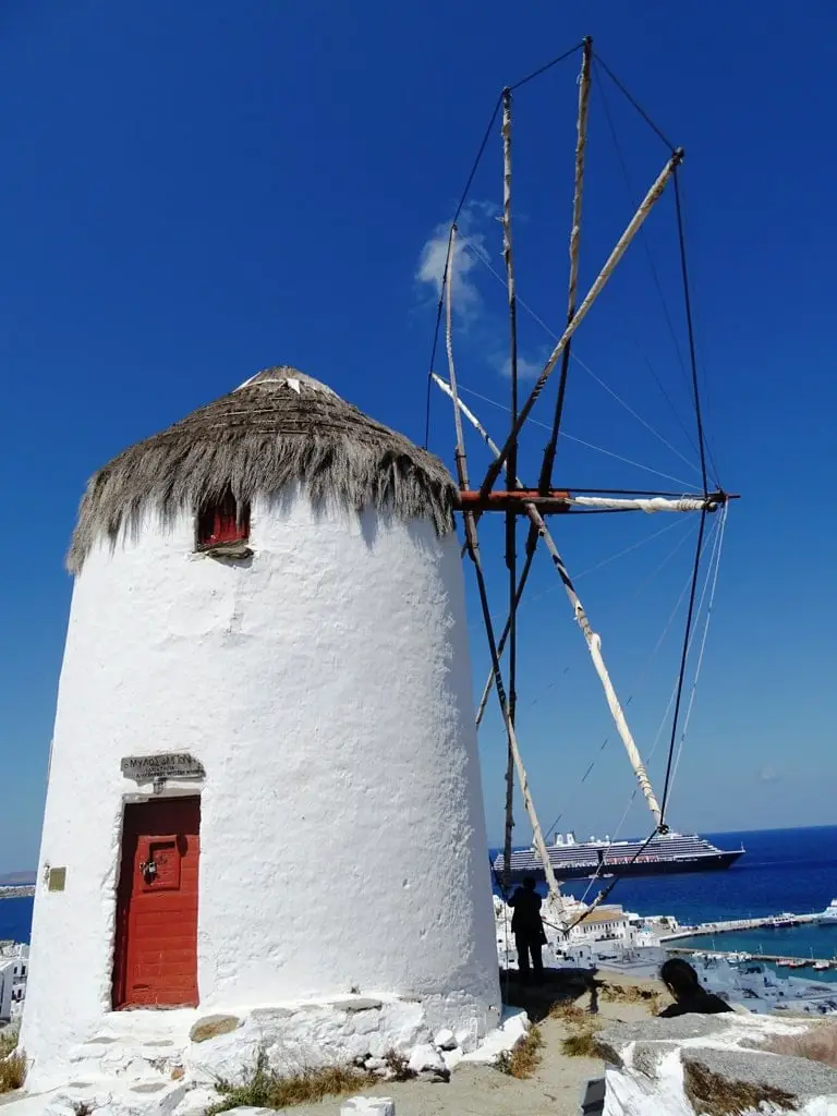 Les moulins à vent de Mykonos - Le moulin de Boni