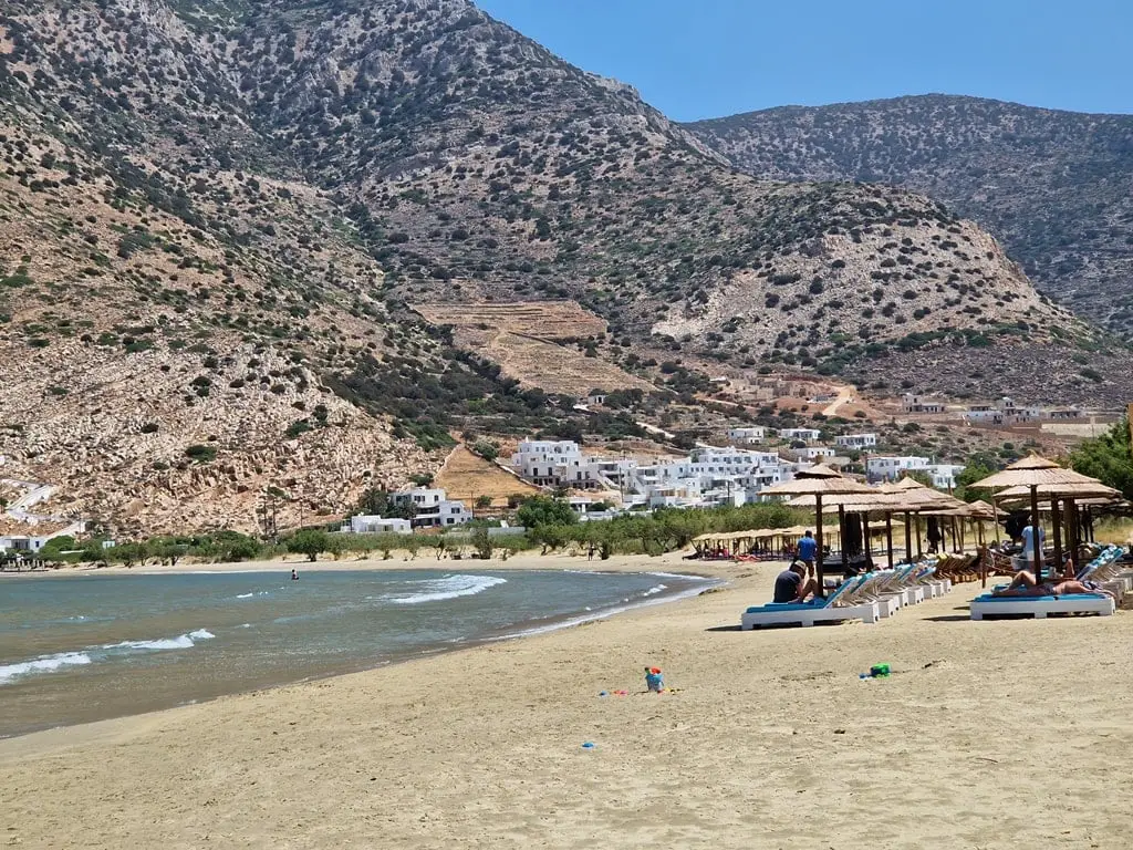 Kamares - les meilleures plages de Sifnos